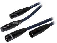 Real Cable 2XLR - 2XLR 1m XLR128
