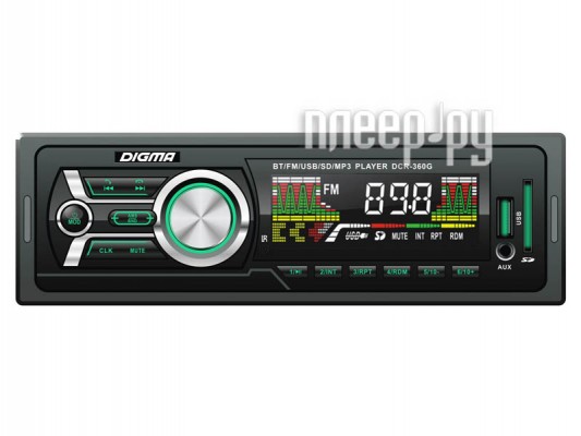 Автомагнитола Digma DCR-360G