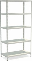Стеллаж Металл-Завод СТФЛ 2000x1000x500mm 5 полок, разборная стойка Grey УП-00022726