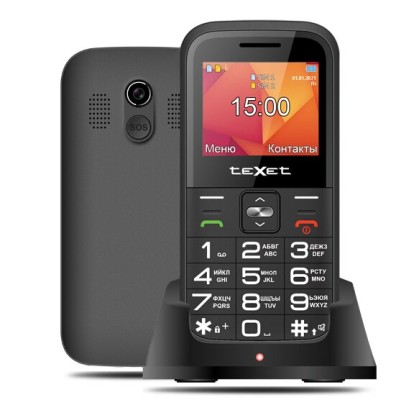 Сотовый телефон teXet TM-B418 Black