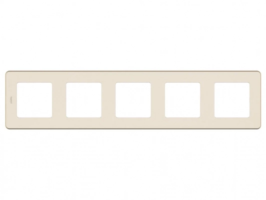 Рамка Legrand Inspiria 5 постов Ivory 673971