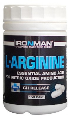 IRONMAN L-Аргинин 300 мг 150 капс.