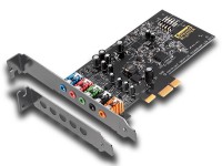 Звуковая карта Creative Sound Blaster Audigy FX PCI-eX  int. Retail 70SB157000000