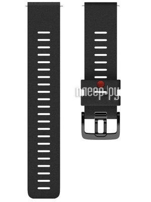Аксессуар Ремешок для Polar Wrist Band Grit 22mm M-L Silicone Black 91081738