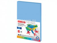 Бумага цветная Brauberg Бумага цветная A4 80g/m2 100 листов медиум Blue 112459