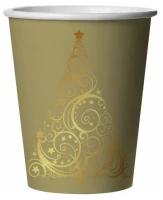 Одноразовые стаканы Gratias Завитки 250ml 6шт 4088174