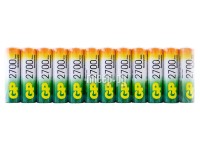 Аккумулятор AA - GP 2700mAh 270AAHC-B12/240 (12 штук)