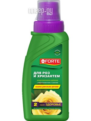 Жидкое удобрение Bona Forte Здоровье для роз и хризантем 285ml (органо-минеральное) BF21060301