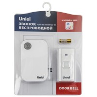 Звонок дверной Uniel UDB-091W-R1T1-36S-WH