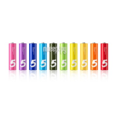 Батарейка AA - Xiaomi Rainbow ZI5 Colors (10 штук) AA501