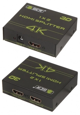 Сплиттер GCR Greenline v1.4 HDMI x1 - HDMI x2 GL-v102A