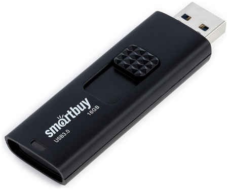USB Flash Drive 16Gb - SmartBuy UFD 3.0 Fashion Black SB016GB3FSK