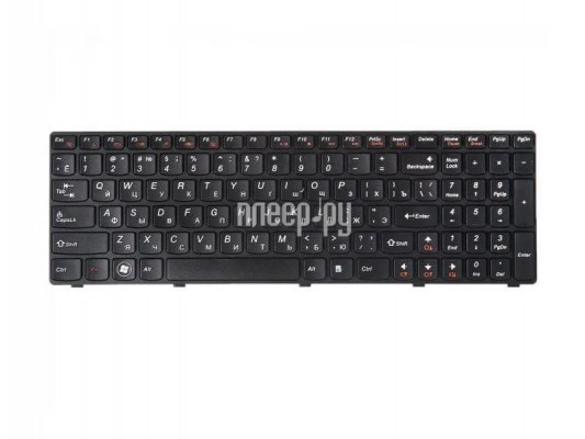 Клавиатура Lenovo Z570 / B570 / V570 / Z575 25-012459 25-013347 Black-Black Frame 25-012459