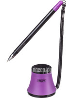 Ручка шариковая Attache Unity корпус Purple-Black, стержень Blue 1094724