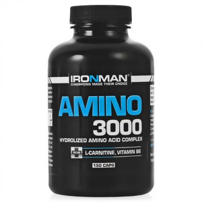IRONMAN Амино 3000 мг 150 капс.