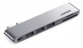 Хаб Ugreen для MacBook 3xUSB 3.0 / SD/TF / USB-C 60560