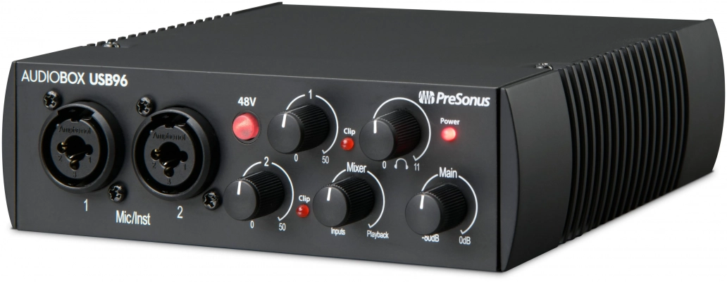 Аудиоинтерфейс PreSonus AudioBox USB 96 25TH
