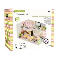 Сборная модель DIY House MiniHouse Розовый лофт M035