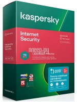 Программное обеспечение Kaspersky Internet Security Rus 2-Device 1 year Base Box + Семейный врач онлайн KL1939RBBFS_MMT