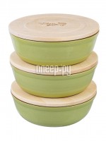 Набор Elan Gallery TerraCotta 3x600ml Light Green 570112