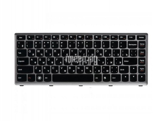 Клавиатура Lenovo IdeaPad U410 25203740 Black-Silver Frame 25203740