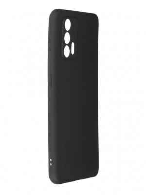 Чехол DF для Realme GT (5G) Silicone Black rmOriginal-15
