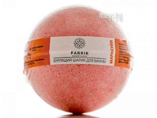 Бурлящий шарик Fabrik Cosmetology Маракуйя 120g 4631141752716