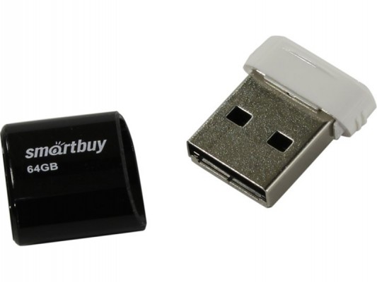 USB Flash Drive 64Gb - SmartBuy Smart Buy Lara Black SB64GBLARA-K
