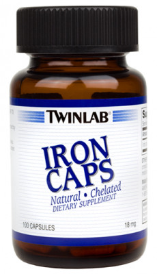 Twinlab Iron Caps 100 caps