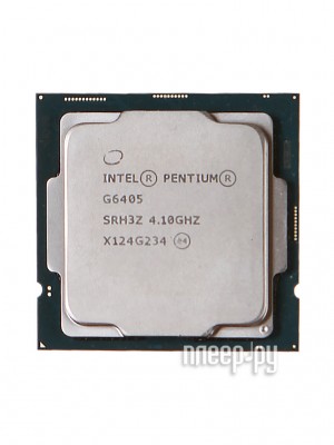 Процессор Intel Pentium G6405 Comet Lake Refresh (4100MHz/LGA1200/L3 4096Kb) OEM
