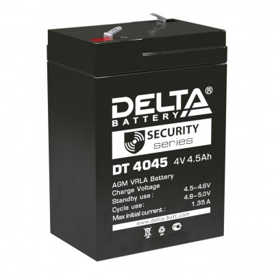 Аккумулятор Delta DT 4045 4V 4.5Ah