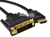 Аксессуар 5bites HDMI 19M / DVI 25M 2m APC-080-020
