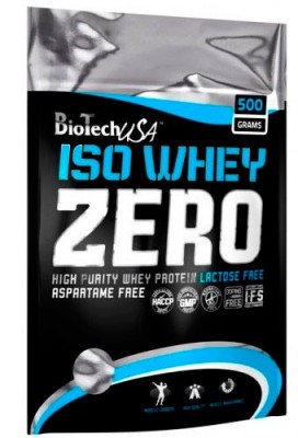 BioTech USA Iso Whey Zero lactose free 500 гр