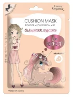 Бархатная маска-кушон Funny Organix Glamorous Unicorn эффект bb-пудры 16g 5698155