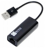 Сетевая карта 5bites USB2.0 - RJ45 UA2-45-02BK Black