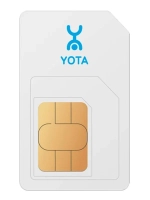 Sim-карта для смартфона Yota тарифный пакет на 400 рублей