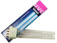 Ультрафиолетовая бактерицидная лампа Uniel ESL-PL-9/UVCB/2G7/CL UL-00004683