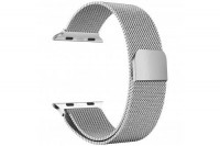 Аксессуар Ремешок Eva Milanesse для APPLE Watch 42/44mm Silver AWA002S