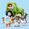 Конструктор Lego Duplo Фермерский Трактор,домик и животные 97 дет. 10952