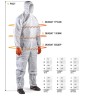 Комбинезон Jeta Safety JPC35 размер M White JPC35-M