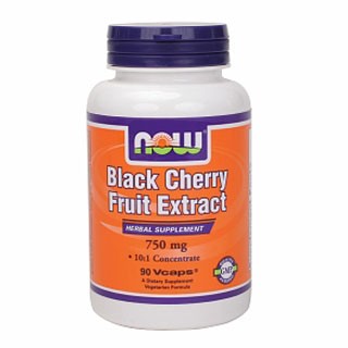 NOW Black Cherry Extract 750 mg 90 vcaps