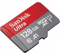 Карта памяти 128Gb - SanDisk Ultra MicroSDXC Class 10 UHS-I U1 A1 SDSQUA4-128G-GN6MN (Оригинальная!)