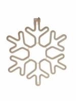 Светящееся украшение SnowHouse Снежинка NL-W-SF