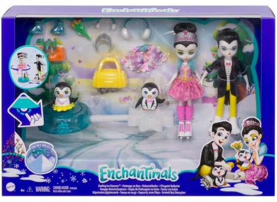 Кукла Mattel Enchantimals Фигурное катание GJX49