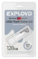 USB Flash Drive 128Gb - Exployd 620 EX-128GB-620-White