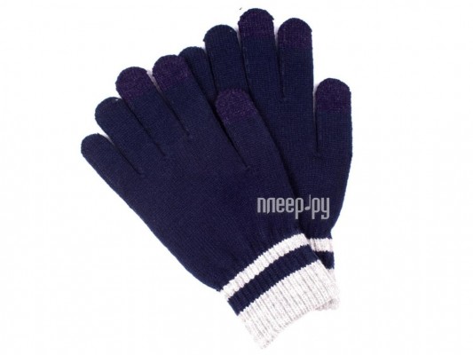 Теплые перчатки для сенсорных дисплеев Territory 0118 Blue