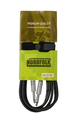 Аксессуар NordFolk 6.35mm Jack Mono - 6.35mm Jack Mono 3m NGC101/3