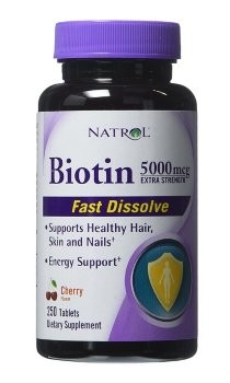 NATROL Biotin 5000 250 таб