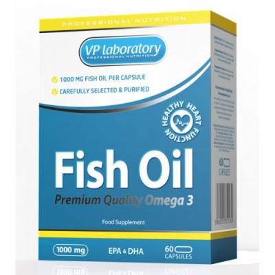 VPLab Fish Oil 1000mg 60 капсул