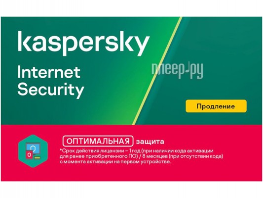 Программное обеспечение Kaspersky Internet Security Rus 3-Device 1 year Renewal Card KL1939ROCFR
